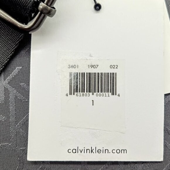 Calvin Klein Grey Logo Sport Crossbody Bag NWT - Picture 7 of 7